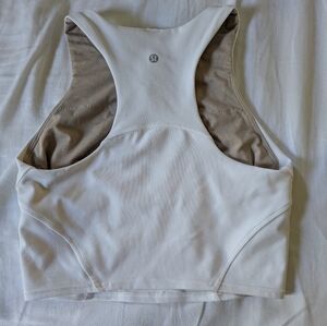 Lululemon Women's Invigorate Tank - Size 8 White